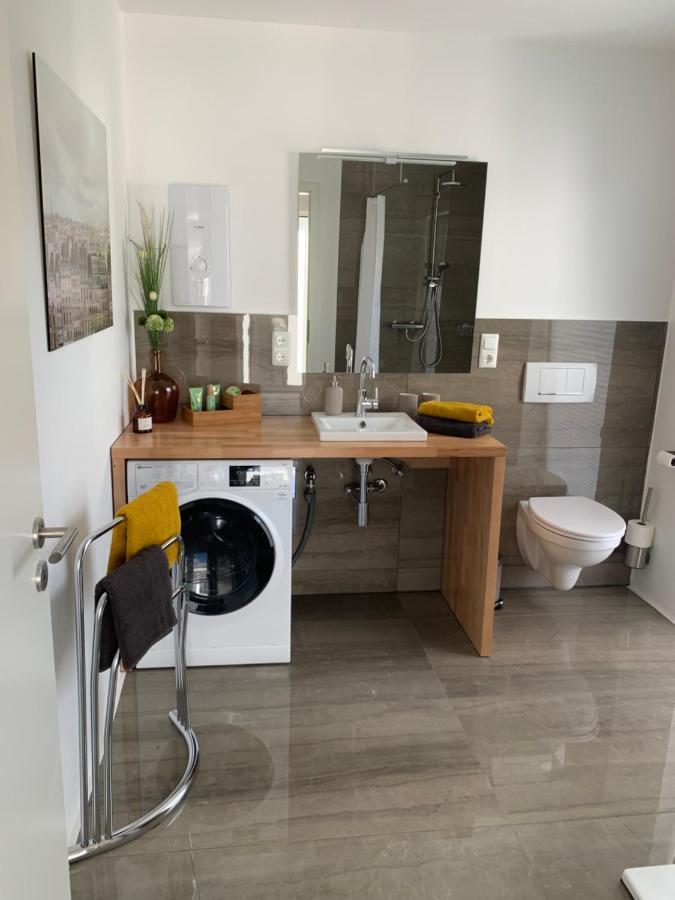 Eifel24, Neues Und Barrierefreies Appartement Mit Terrasse Schwirzheim Εξωτερικό φωτογραφία